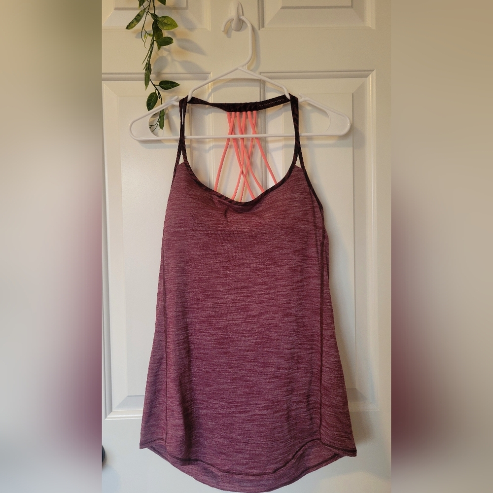 Lululemon Lighten Up Tank With Bra